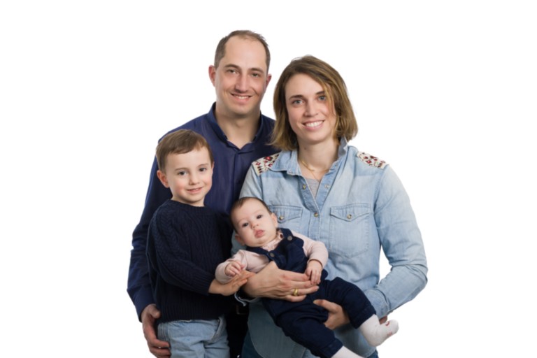 Portrait famille et enfants au studio
