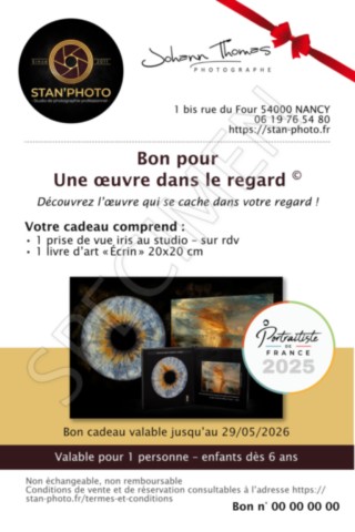 Idée cadeau originale - Une oeuvre dans le regard